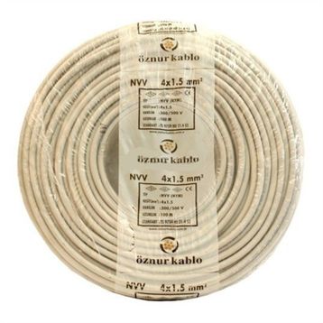 Öznur 4x1,5 mm NYM Antigron Kablo