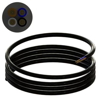 Öznur 4x4 mm Ttr 100 m Siyah Kablo