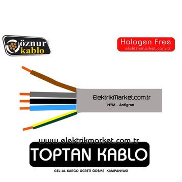 Öznur 5x4 mm Nhxmh Kablo
