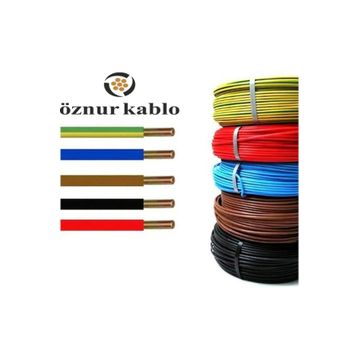 Öznur Nya 1.5 mm 10m Kırmızı Tam Bakır Kablo