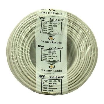 Öznur Nym Antigron 2x1.5mm 50 m Kablo