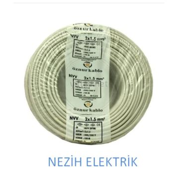 Öznur Nym Antigron 2x1.5mm 50 m Kablo