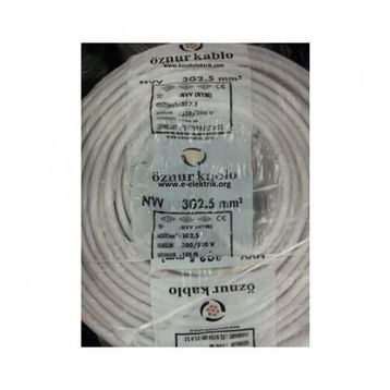 Öznur Nym Antigron 3x2.5 mm2 25 m Kablo