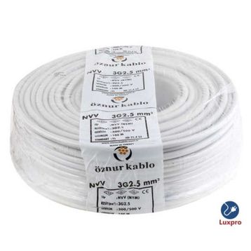 Öznur NYM Antigron 3x4mm2 1 m Kablo