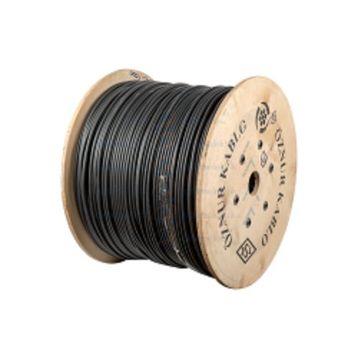 Öznur YVV-R NYY 5x10 mm² MV-KH-SYH-GR-S/Y 0,6/1 kV ECA Siyah Yekpare Kablo