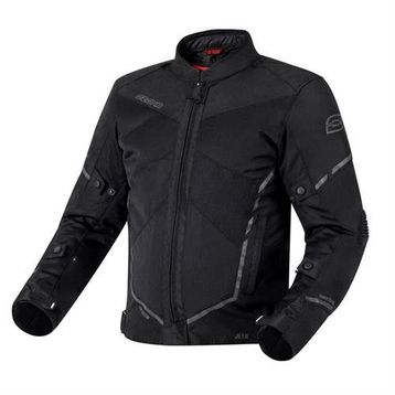 Ozone Jet II Siyah-Gri-Sarı Motosiklet Montu