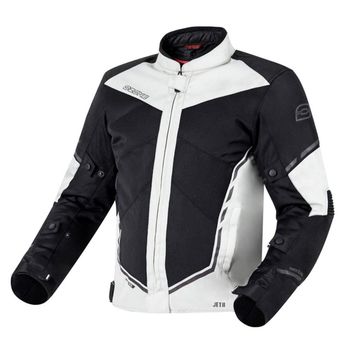Ozone Jet II Siyah-Gri-Sarı Motosiklet Montu