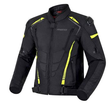 Ozone Pulse Siyah-Sarı Motosiklet Montu