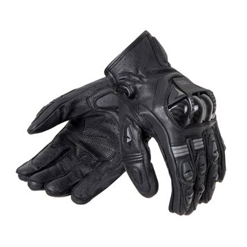 Ozone RS600 Short Deri Siyah Motosiklet Eldiveni