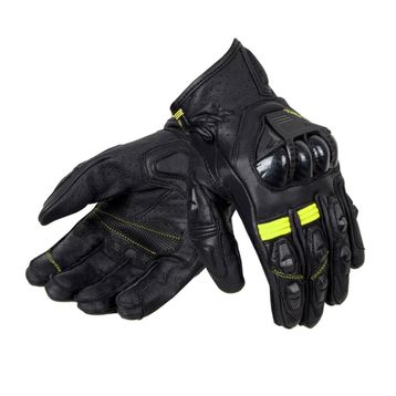 Ozone RS600 Short Deri Siyah Motosiklet Eldiveni
