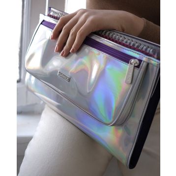 Ozpack Business Mor Hologram Orta Laptop Çantası