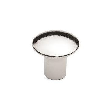 Özsan Küçük Düz Krom 19 mm Düğme
