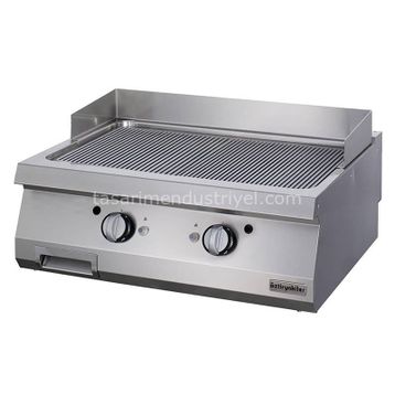 Öztiryakiler Gazlı Plate Oluklu 80x70x30 cm OGG 8070 N Grill