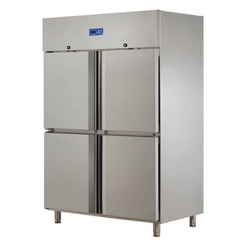 Öztiryakiler Gn 1200 LMV Model Yarım 4 Inox Kapılı Dik Tip Derin Dondurucu