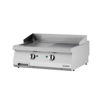 Öztiryakiler OGE 8070 1/2 N Yarı Oluklu Plate 80x70 cm Elektrikli Grill