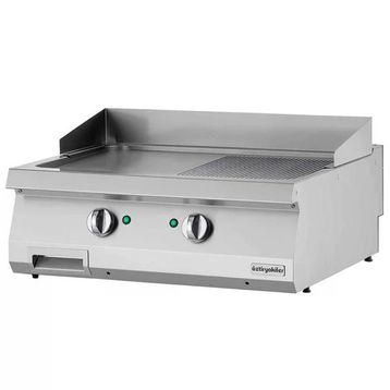 Öztiryakiler OGE 8070 1/2 N Yarı Oluklu Plate 80x70 cm Elektrikli Grill