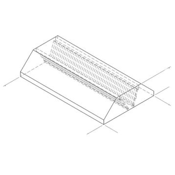 Öztiryakiler Orta Tip Filtreli 300x200 cm Davlumbaz