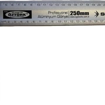 Öztürk SGS1700 Alüminyum 250 mm Gönye