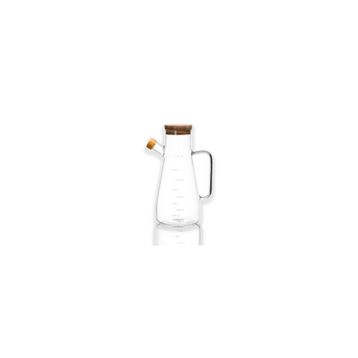 Paçi 900 Ml Bambu Kapaklı Cam Yağlık