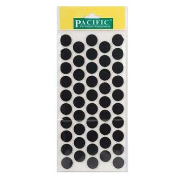 Pacific 20 mm Siyah Yapışkanlı Keçe