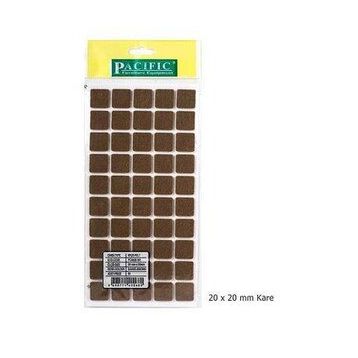 Pacific 20x20 mm Kare Yapışkanlı Keçe