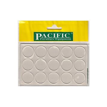 Pacific 22 mm Yapışkanlı Silikon Cam Masa Altlıkları