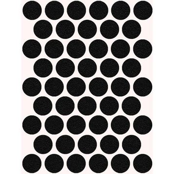 Pacific Yapışkanlı 14 mm Siyah Vida Tapası