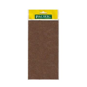 Pacific Yapışkanlı Dikdörtgen 120x240 mm Kahve Keçe