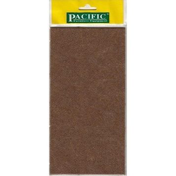 Pacific Yapışkanlı Dikdörtgen 120x240 mm Kahve Keçe