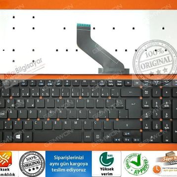 Packard Bell TS44SB Klavye