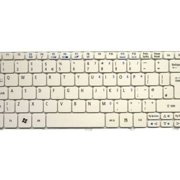Packard Bell ZE6 Beyaz Notebook Klavye