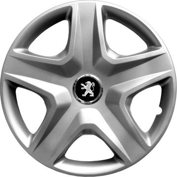 PackGar Peugeot 308 16 inç Amblemli Gri 4 Adet 1 Takım 120 Jant Kapağı