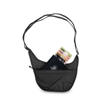 Pacsafe Coversafe S80 Secret Body Pouch Siyah Bel Çantası