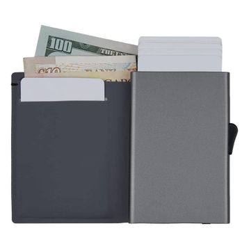 Pacsafe Rfidsafe Tec Slider Wallet Siyah Kartlık