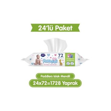 Paddlers 24x72'li Islak Mendil