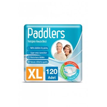 Paddlers Bantlı X-Large 120 Adet Yetişkin Hasta Bezi