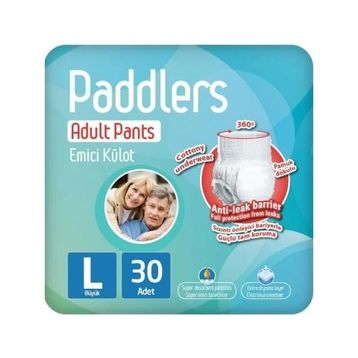 Paddlers Emici Külot Large 30 Adet Yetişkin Hasta Bezi
