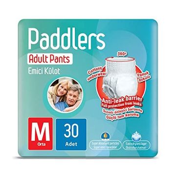 Paddlers Emici Külot Medium 30 Adet Yetişkin Hasta Bezi