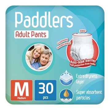 Paddlers Emici Külot Medium 30 Adet Yetişkin Hasta Bezi