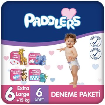 Paddlers No:6 XLarge 6 Adet Bebek Bezi