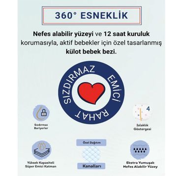 Paddlers Pants No:4 Maxi 30 Adet Külot Bebek Bezi