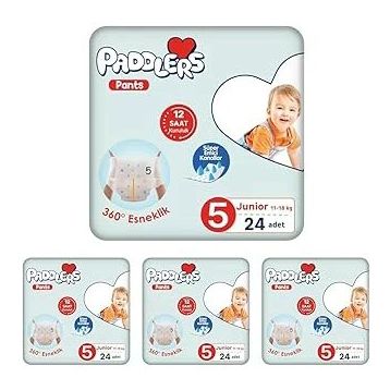 Paddlers Pants No:5 Junior 96 Adet Külot Bebek Bezi