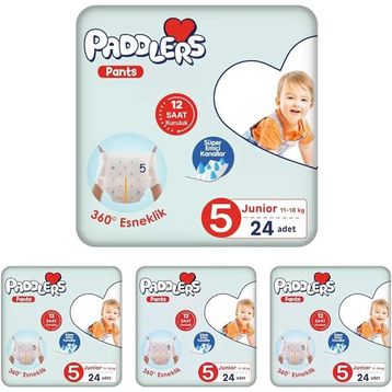 Paddlers Pants No:5 Junior 96 Adet Külot Bebek Bezi