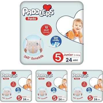 Paddlers Pants No:5 Junior 96 Adet Külot Bebek Bezi