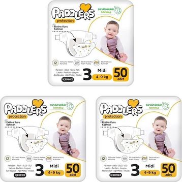 Paddlers Protection No:3 Midi 150 Adet Bebek Bezi