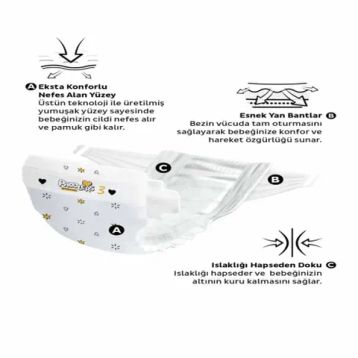 Paddlers Protection No:4 Maxi 176 Adet Bebek Bezi