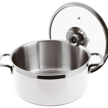Paderno 24H 12 cm Kapaklı Tencere