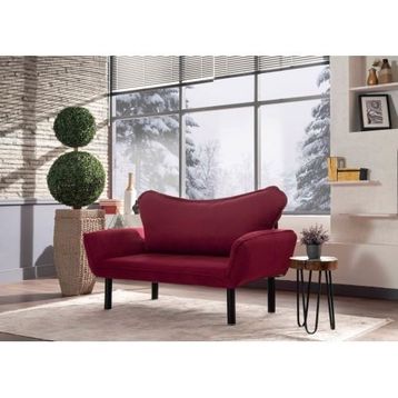 Pafu Chatto Bordo İkili Kanepe