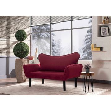 Pafu Chatto Bordo İkili Kanepe
