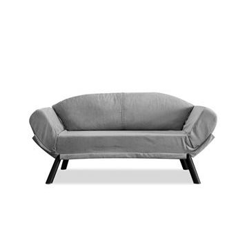 Pafu Genzo Gri İkili Kanepe